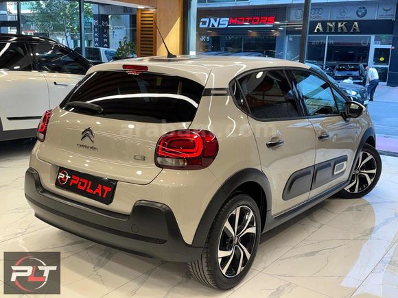POLATTAN 2024 MODEL CITROEN C3 1.2 PURETECH SHİNE SENETLİ SATIŞ