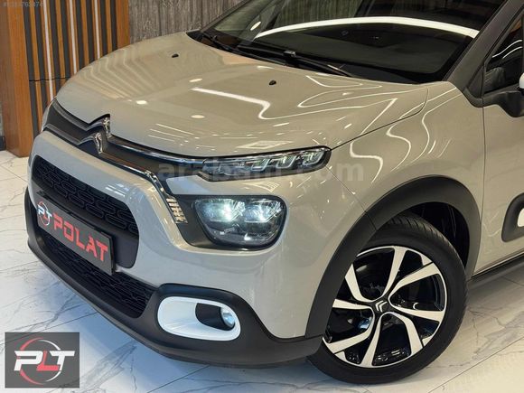 POLATTAN 2024 MODEL CITROEN C3 1.2 PURETECH SHİNE SENETLİ SATIŞ
