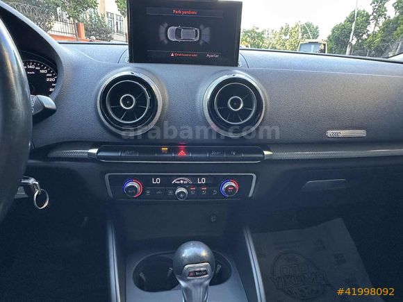 2016 MODEL 153 BİN KM A3 SPORTBACK 1.6 TDI CAM TAVAN
