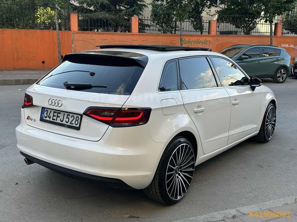 2016 MODEL 153 BİN KM A3 SPORTBACK 1.6 TDI CAM TAVAN