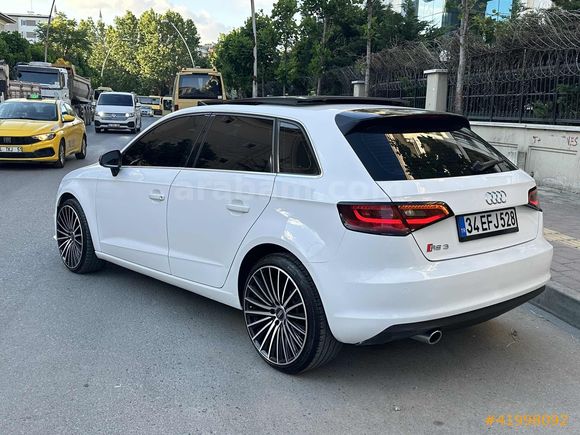 2016 MODEL 153 BİN KM A3 SPORTBACK 1.6 TDI CAM TAVAN