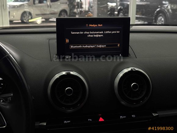 AUDİ A3 SPORTBACK 1.6 TDI DYNAMİC DİZEL OTOMATİK 110.810KM