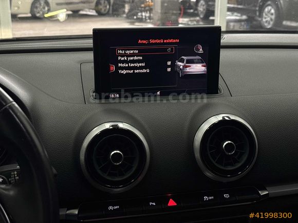 AUDİ A3 SPORTBACK 1.6 TDI DYNAMİC DİZEL OTOMATİK 110.810KM