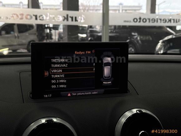 AUDİ A3 SPORTBACK 1.6 TDI DYNAMİC DİZEL OTOMATİK 110.810KM