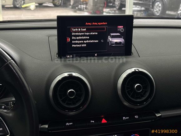 AUDİ A3 SPORTBACK 1.6 TDI DYNAMİC DİZEL OTOMATİK 110.810KM