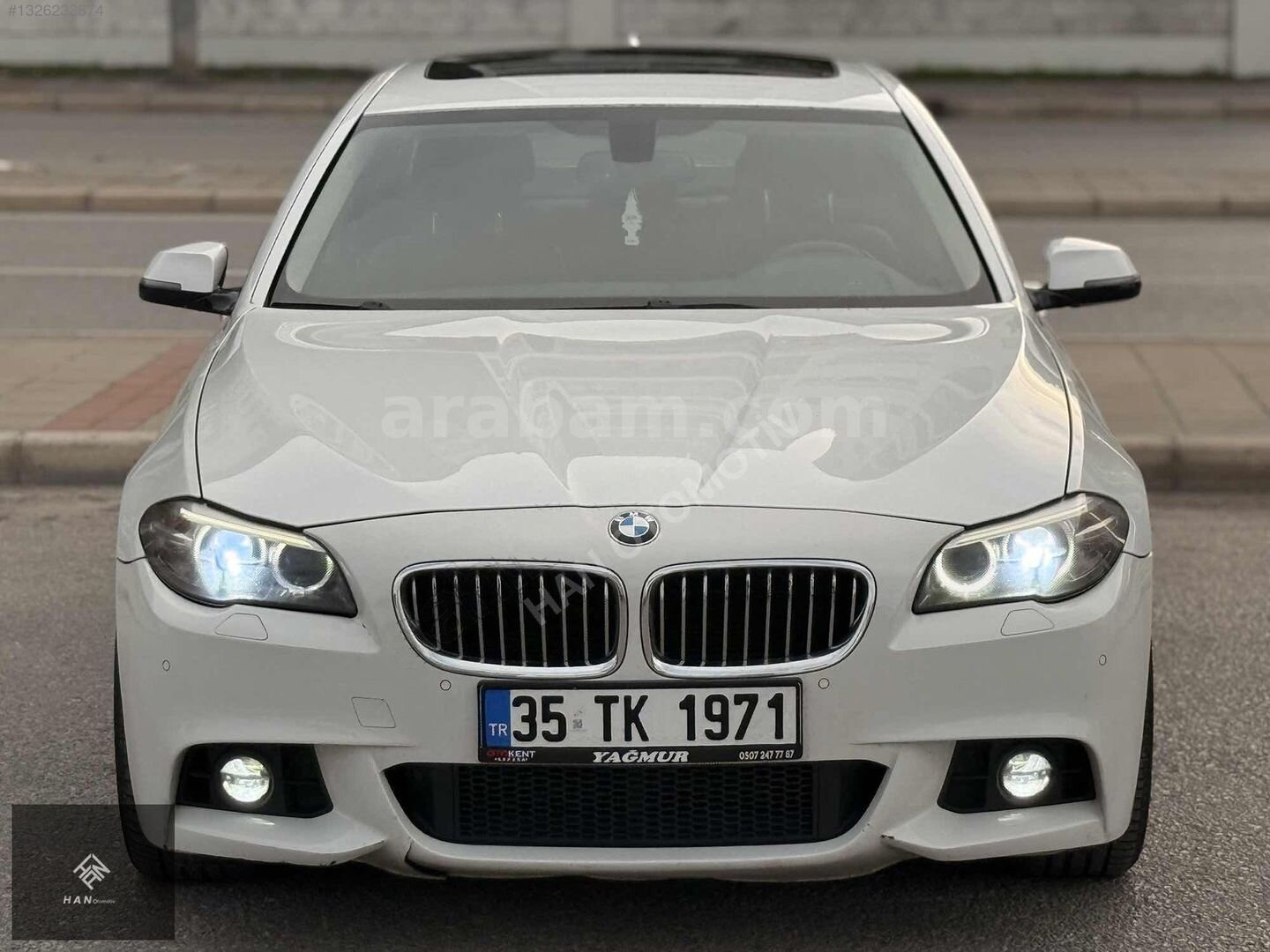 Galeriden BMW 5 Serisi 525d xDrive Executive M Sport 2016 Model İzmir 236.000 km Beyaz 2