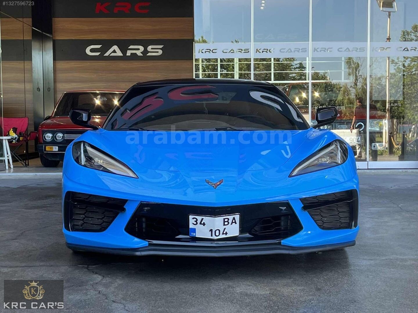 Galeriden Chevrolet Corvette C8 2021 Model İstanbul 9.000 km Mavi 2