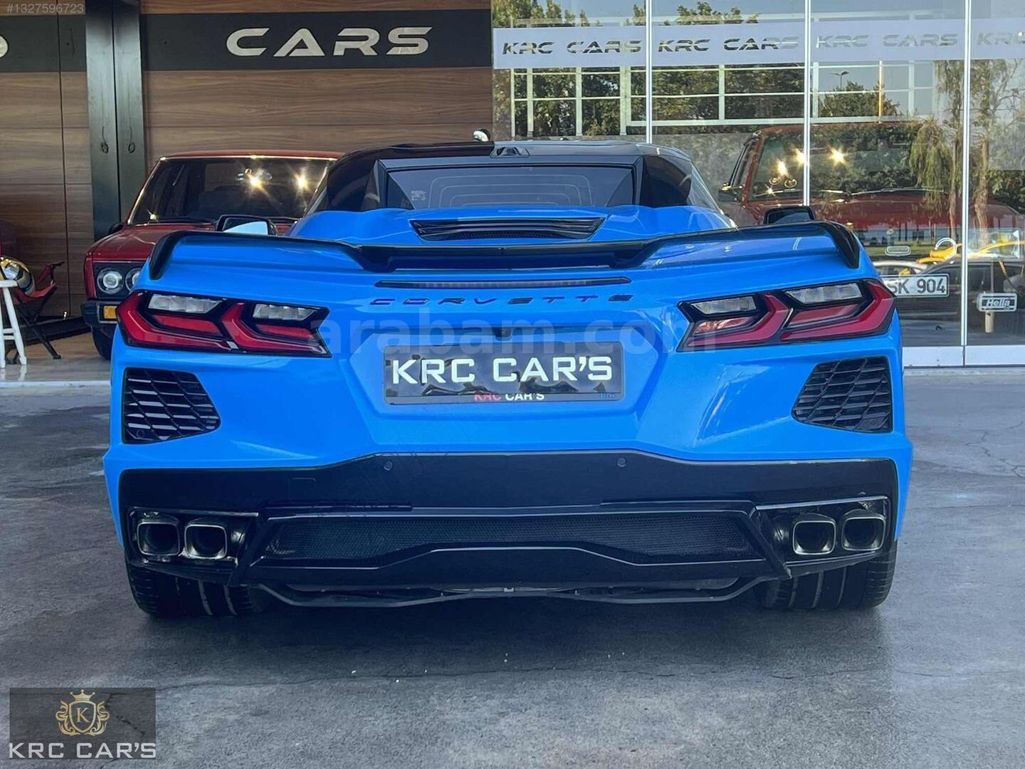 Galeriden Chevrolet Corvette C8 2021 Model İstanbul 9.000 km Mavi 7