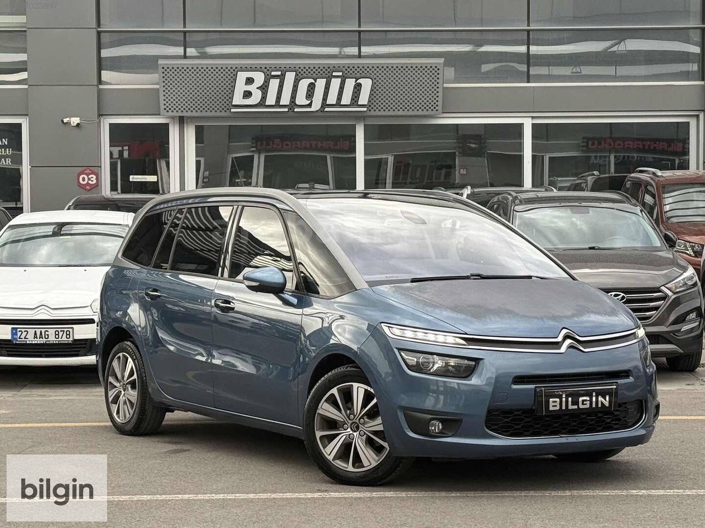 Galeriden Citroen C4 Grand Picasso 1.6 e-HDi Intensive 2015 Model Ankara 211.000 km Mavi 2