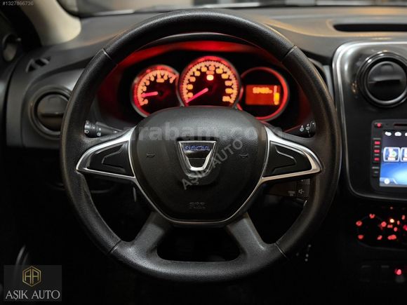 AŞIK AUTO'DAN HATASIZ 2018 DACİA SANDERO/53.000KM!