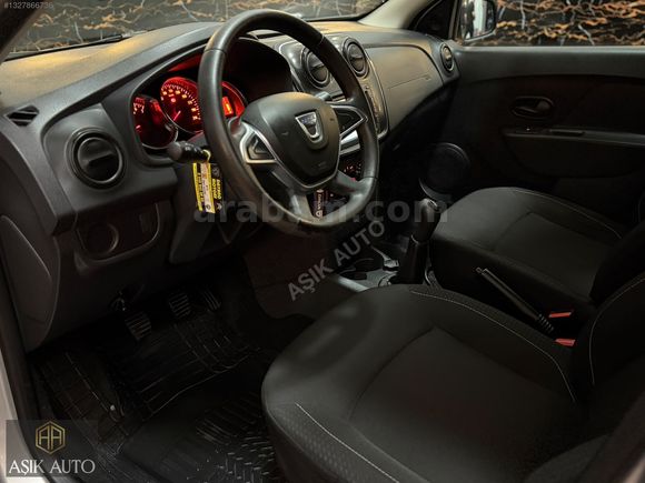 AŞIK AUTO'DAN HATASIZ 2018 DACİA SANDERO/53.000KM!