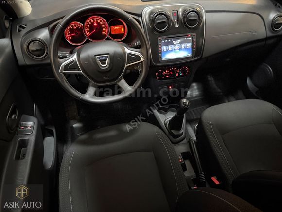 AŞIK AUTO'DAN HATASIZ 2018 DACİA SANDERO/53.000KM!