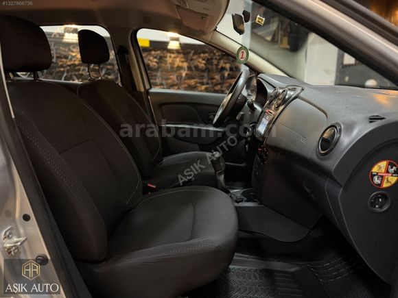 AŞIK AUTO'DAN HATASIZ 2018 DACİA SANDERO/53.000KM!