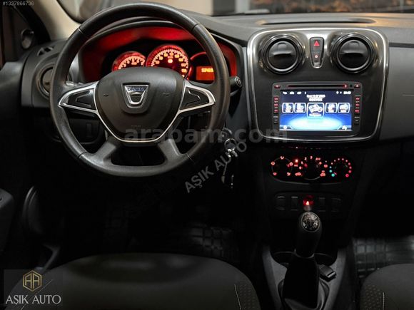 AŞIK AUTO'DAN HATASIZ 2018 DACİA SANDERO/53.000KM!