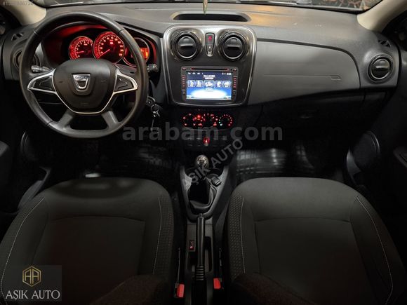 AŞIK AUTO'DAN HATASIZ 2018 DACİA SANDERO/53.000KM!