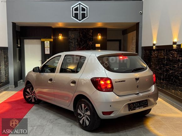 AŞIK AUTO'DAN HATASIZ 2018 DACİA SANDERO/53.000KM!