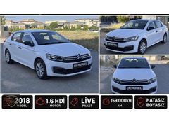 //DEMİREL MOTORS\\2018 C-ELYSEE 1.6 HDİ K.K 9-12 AY TAKSİT İMKAN