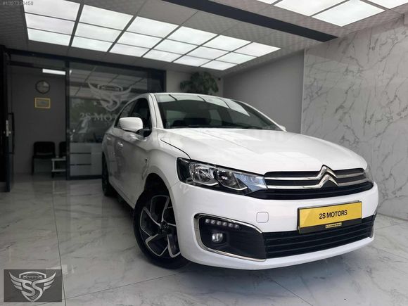 "2S MOTORS" 2017 CİTROEN C-ELYSEE SHİNE 115.000 KM HATASIZ