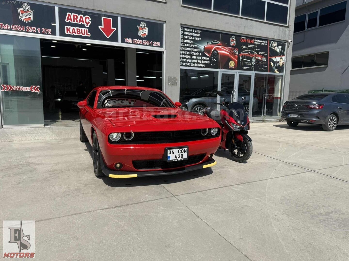 Galeriden Dodge Challenger SE 2021 Model Sakarya 17.000 km Kırmızı 2