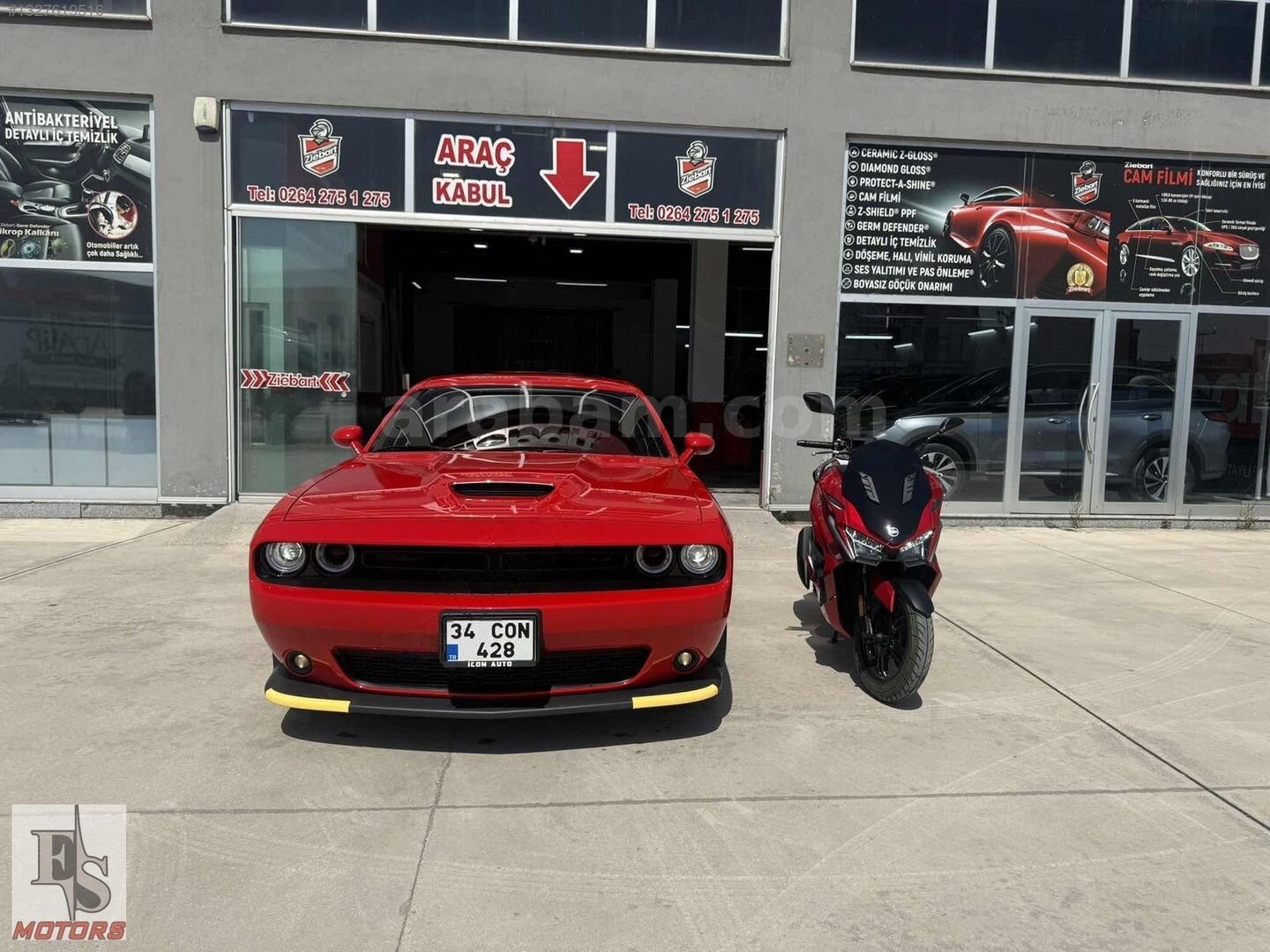 Galeriden Dodge Challenger SE 2021 Model Sakarya 17.000 km Kırmızı 3