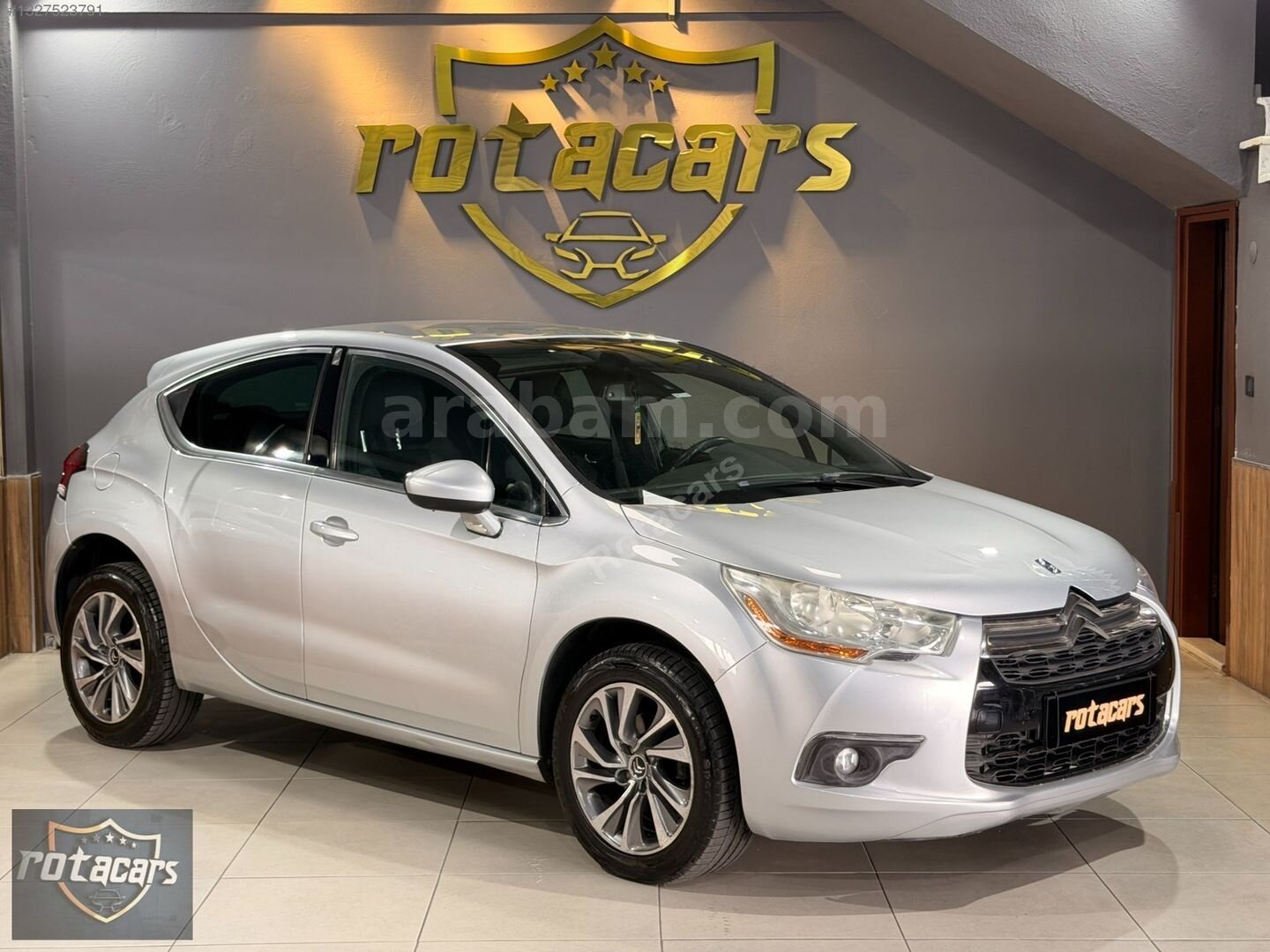 Galeriden DS Automobiles DS4 1.6 e-HDi D-Style 2012 Model Aydın 143.000 km Gri 7