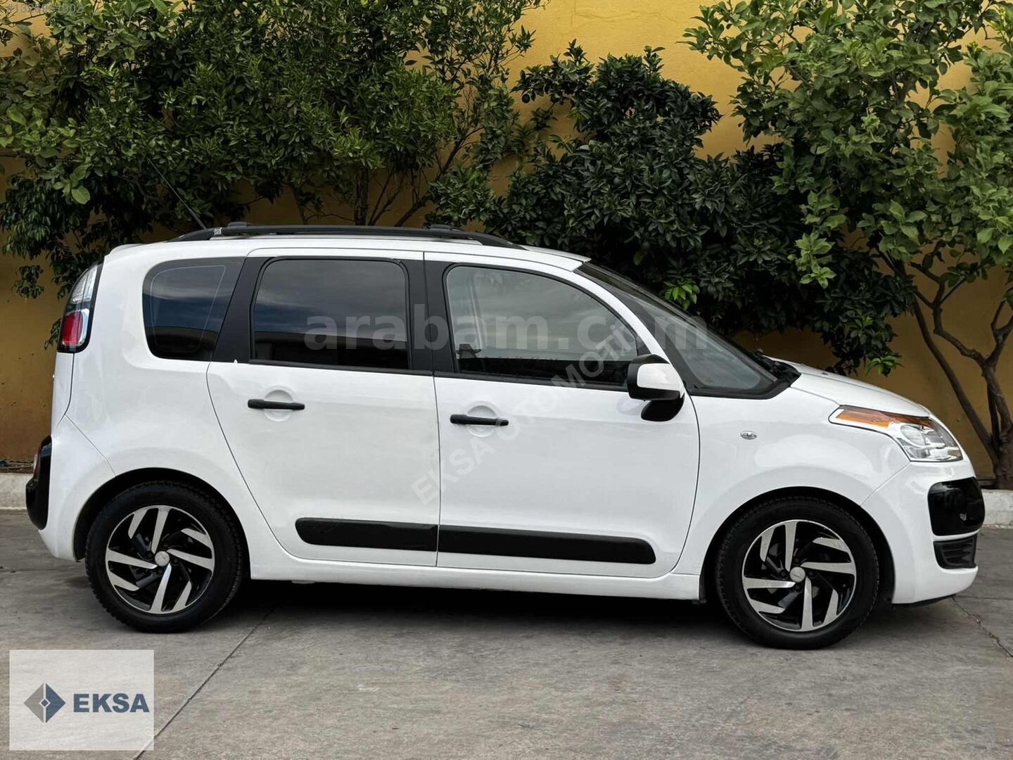 Galeriden Citroen C3 Picasso 1.6 HDi SX 2010 Model Antalya 325.000 km Beyaz 7