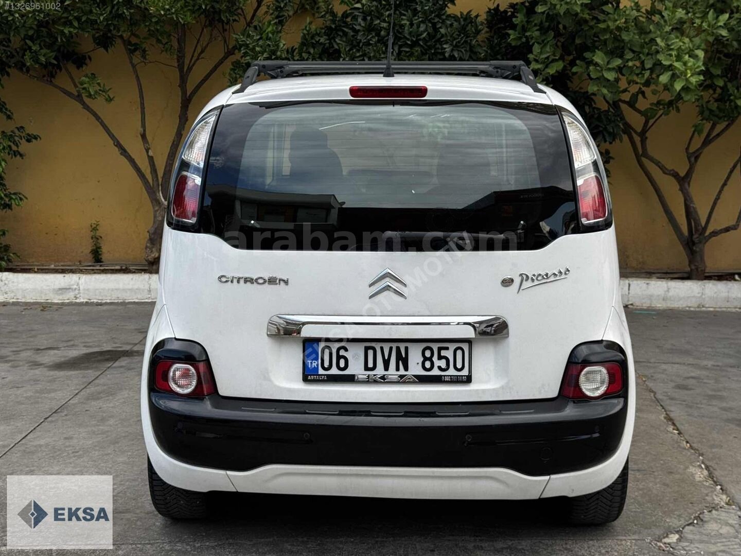 Galeriden Citroen C3 Picasso 1.6 HDi SX 2010 Model Antalya 325.000 km Beyaz 6