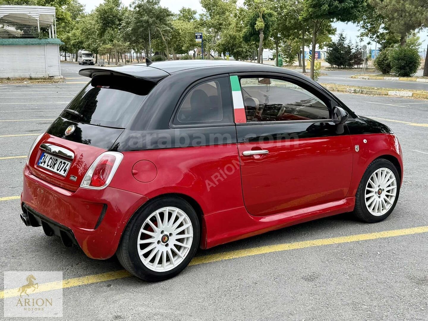 Galeriden Fiat 500 Ailesi 500C 1.2 Popstar 2011 Model İstanbul 180.000 km Kırmızı 6