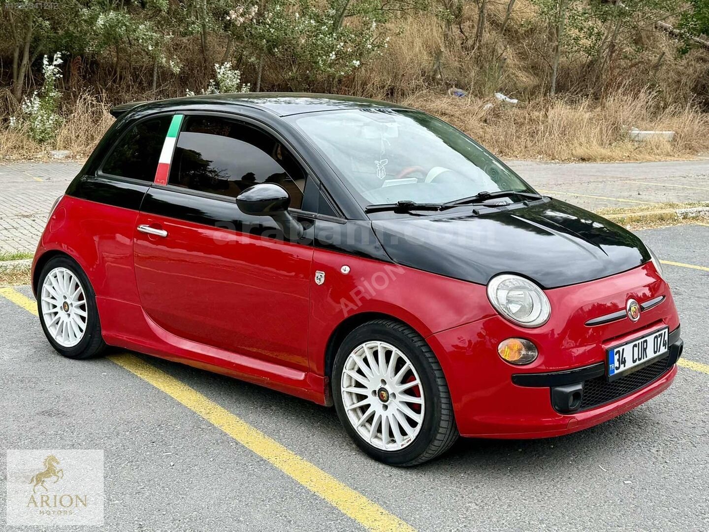 Galeriden Fiat 500 Ailesi 500C 1.2 Popstar 2011 Model İstanbul 180.000 km Kırmızı 1