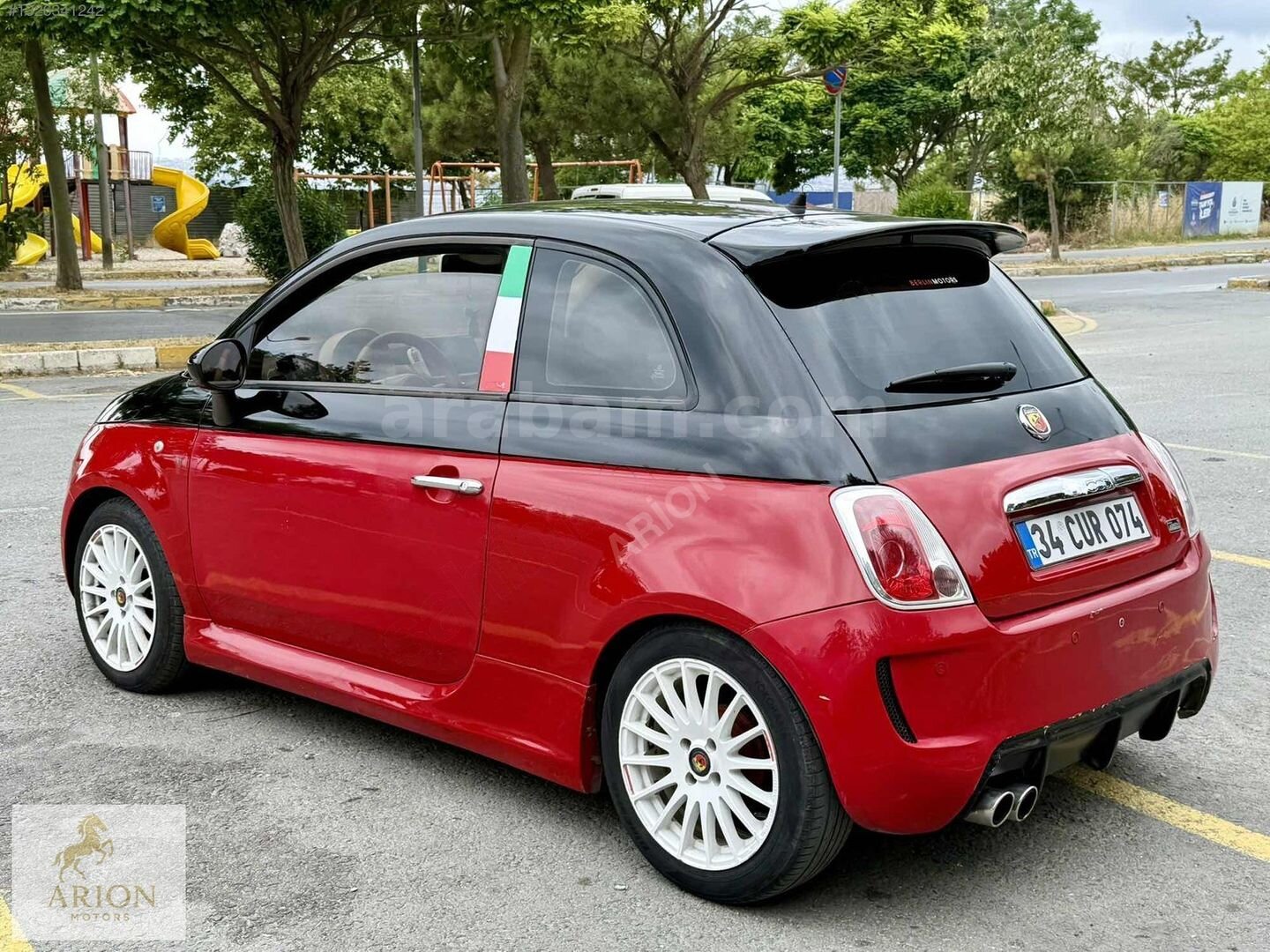 Galeriden Fiat 500 Ailesi 500C 1.2 Popstar 2011 Model İstanbul 180.000 km Kırmızı 4