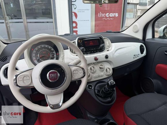 2015 MODEL FİAT 500 c 1.2 MANUEL 17 BİN KM DE