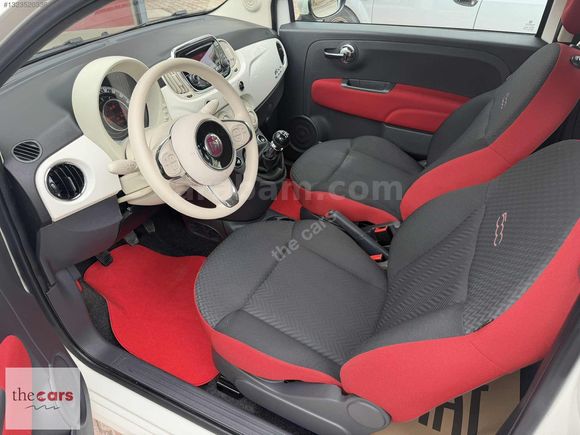 2015 MODEL FİAT 500 c 1.2 MANUEL 17 BİN KM DE