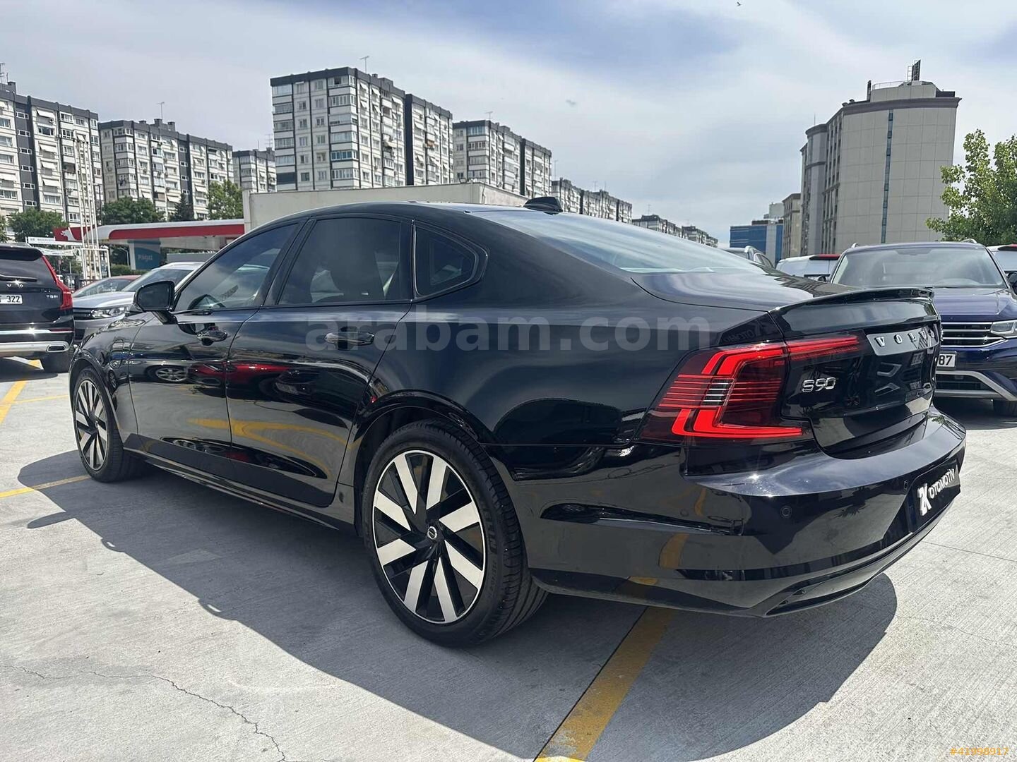 Galeriden Volvo S90 2.0 T8 Recharge Plus Dark 2024 Model İstanbul 45.865 km Siyah 5