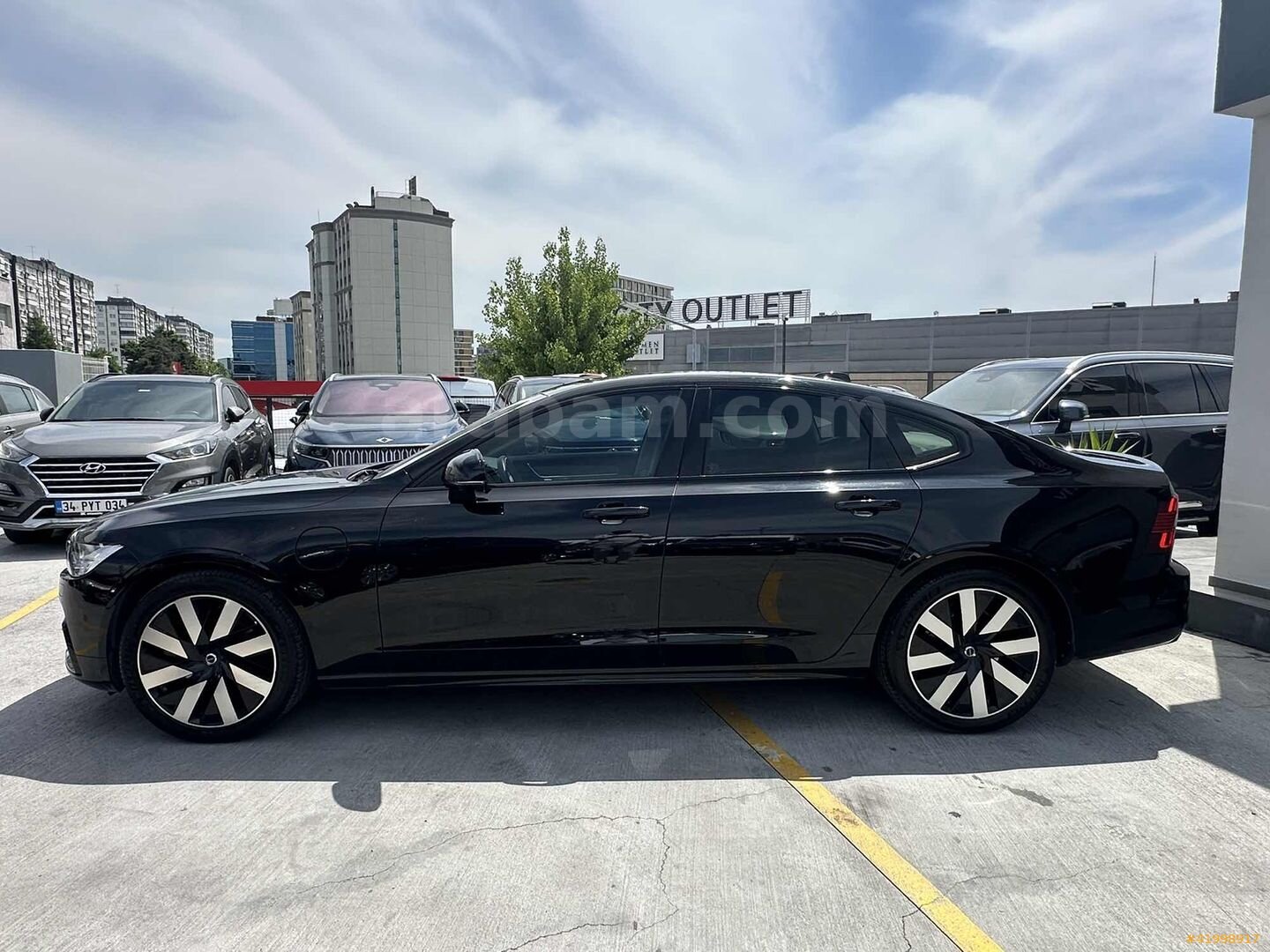 Galeriden Volvo S90 2.0 T8 Recharge Plus Dark 2024 Model İstanbul 45.865 km Siyah 7