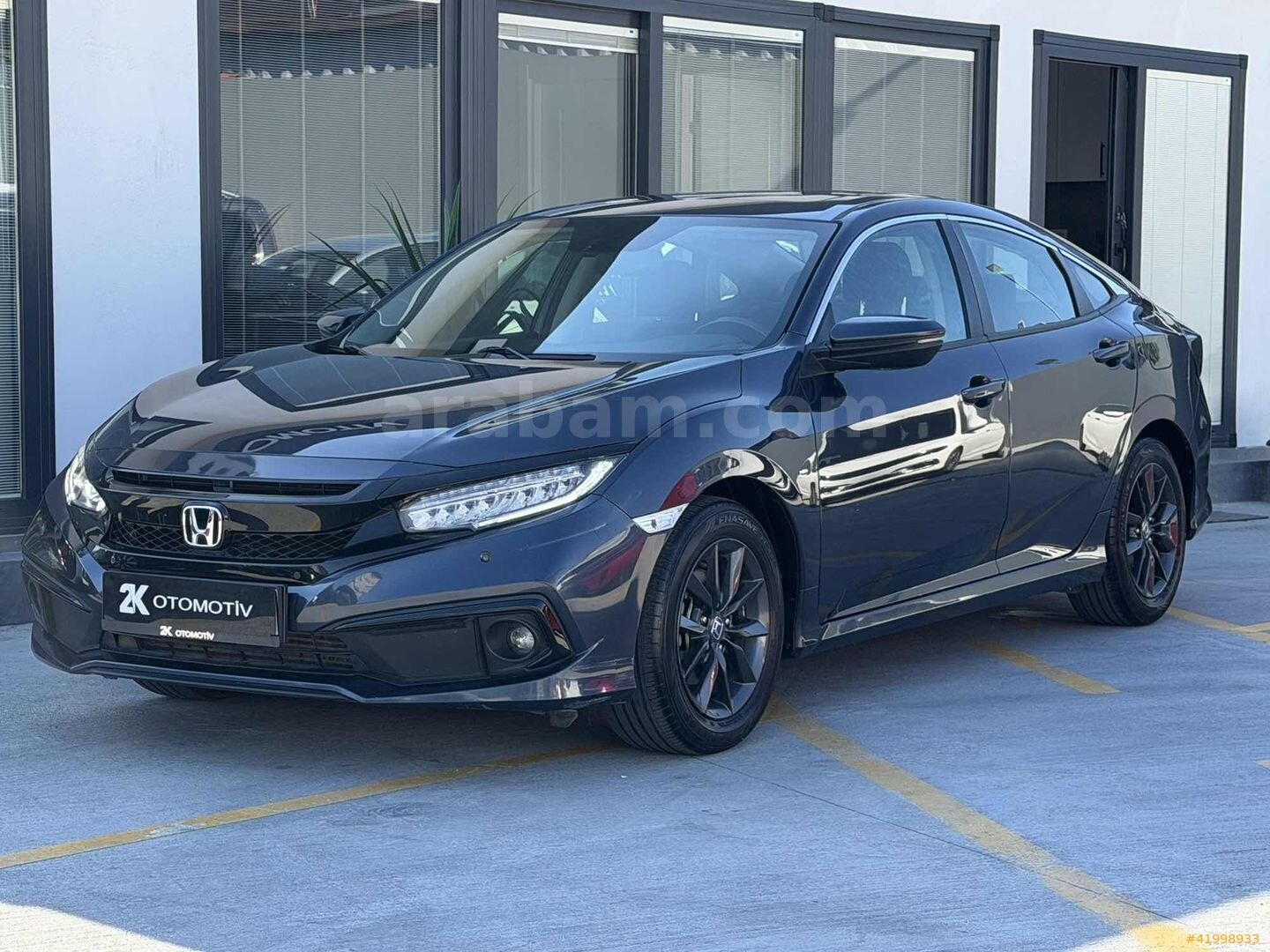 Galeriden Honda Civic 1.5 i-VTEC Elegance 2021 Model İstanbul 99.000 km Mavi 3