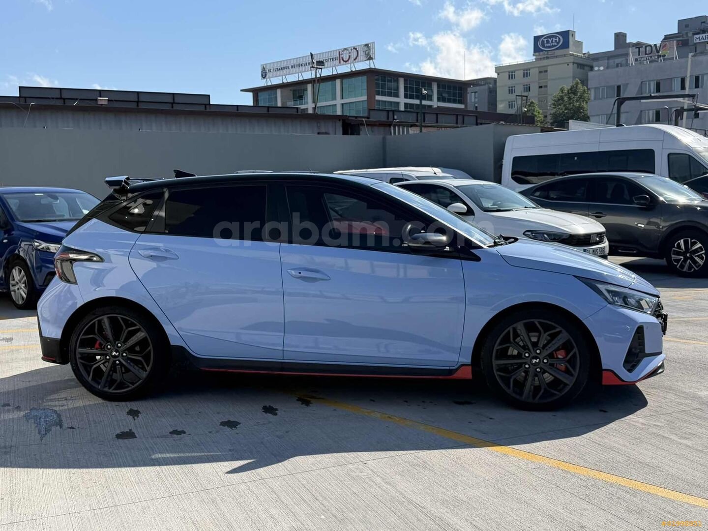 Galeriden Hyundai i20 N 1.6 T-GDI 2023 Model İstanbul 49.000 km Mavi 6