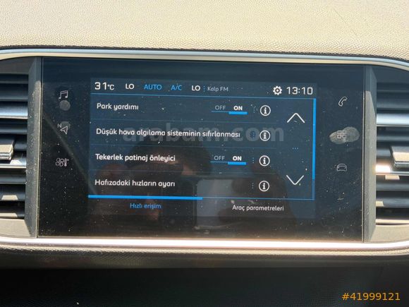 2K OTOMOTİV'DEN 2020 PEUGEOT 308 1.2 STYLE TECH CAM TAVAN