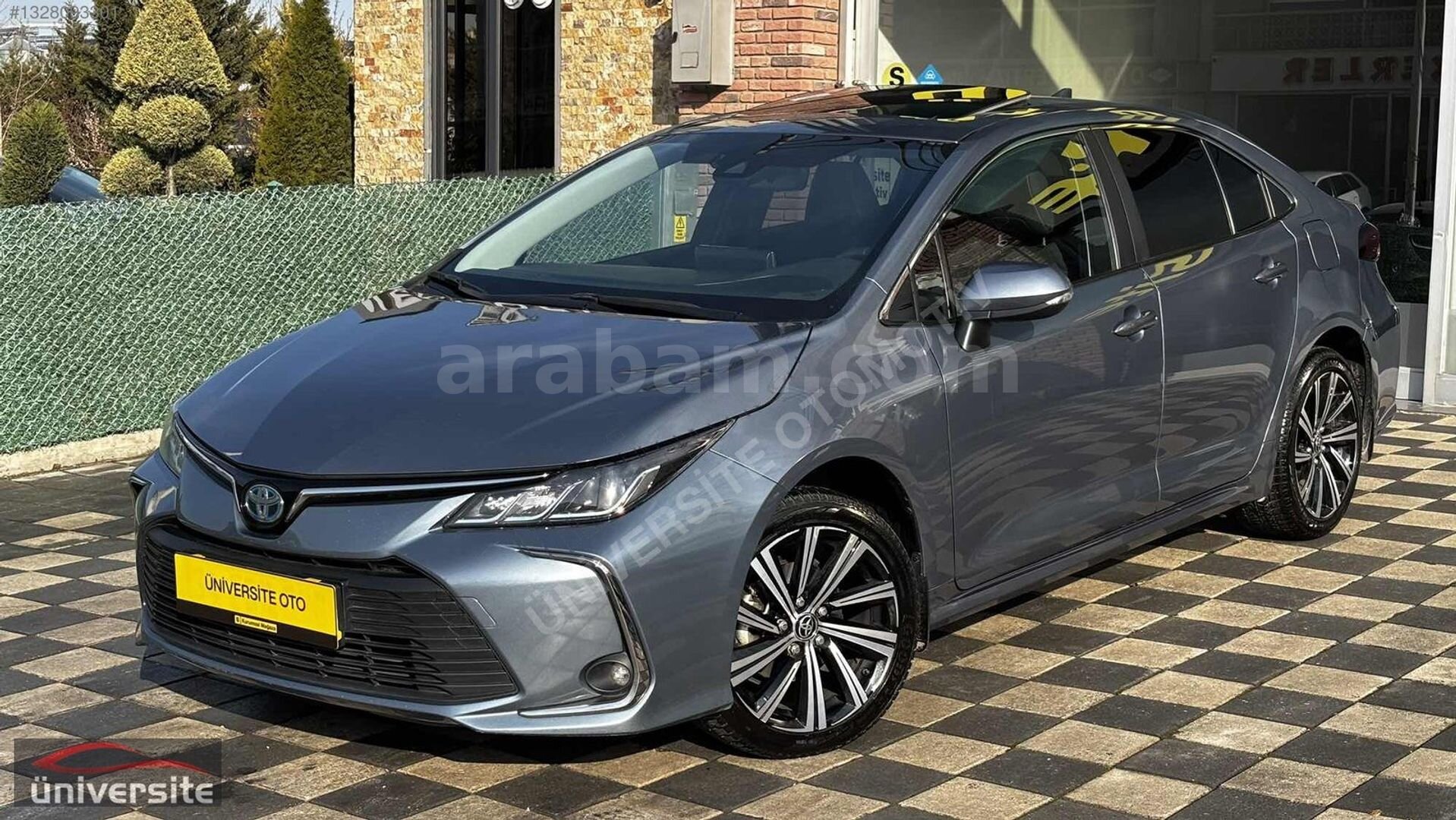 Galeriden Toyota Corolla 1.8 Hybrid Flame X-Pack 2022 Model Konya 93.000 km Gri 3