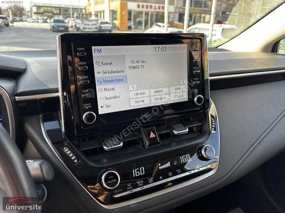 ÜNİVERSİTE_2022 COROLLA 1.8 HYBRİD FLAME X-PACK E-CVT_EKSTRALI