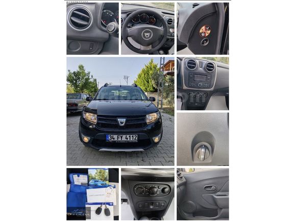 2013 Model DACIA SANDERO STEPWAY 1.5 DCI DIZEL HATASIZ