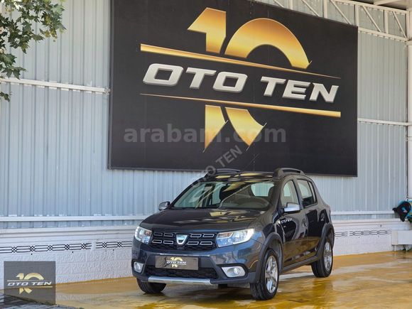 OTO TEN - 2018 DACİA SANDERO 1.5 DCİ STEPWAY STYLE