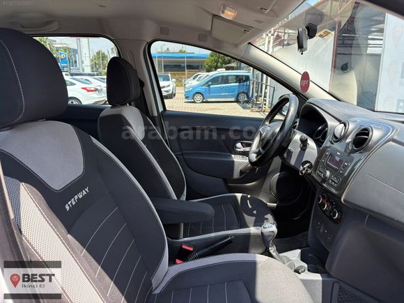 BEST 2.EL'DEN %0 FAİZ ORANI İLE DACİA SANDERO STEPWAY (2018)