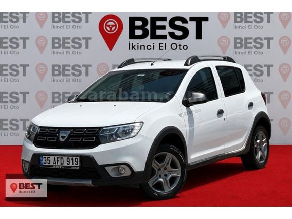 BEST 2.EL'DEN %0 FAİZ ORANI İLE DACİA SANDERO STEPWAY (2018)