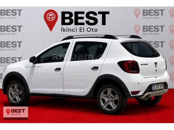 BEST 2.EL'DEN %0 FAİZ ORANI İLE DACİA SANDERO STEPWAY (2018)