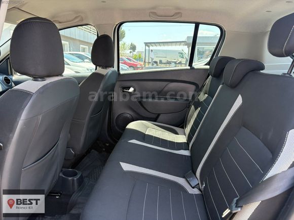 BEST 2.EL'DEN %0 FAİZ ORANI İLE DACİA SANDERO STEPWAY (2018)