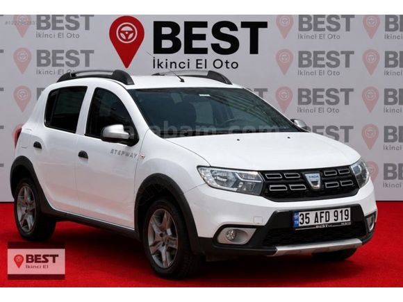 BEST 2.EL'DEN %0 FAİZ ORANI İLE DACİA SANDERO STEPWAY (2018)