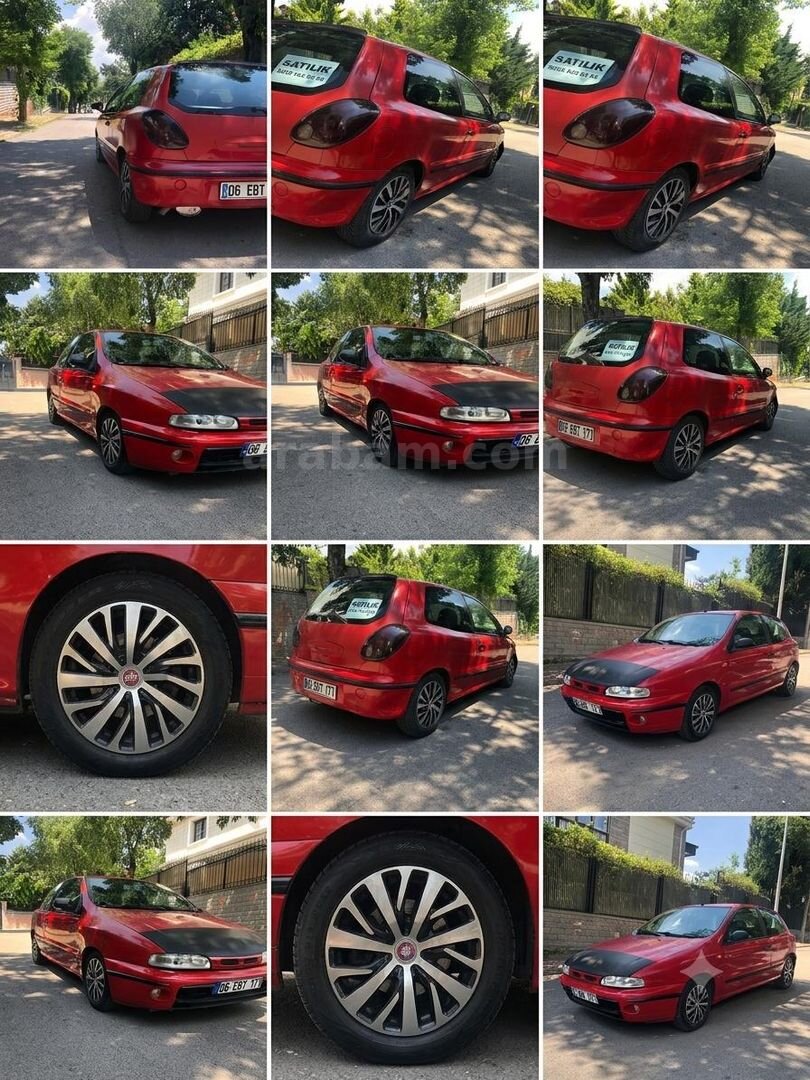 Sahibinden Fiat Bravo 1.6 SX 2001 Model Ankara 253.000 km Kırmızı 2