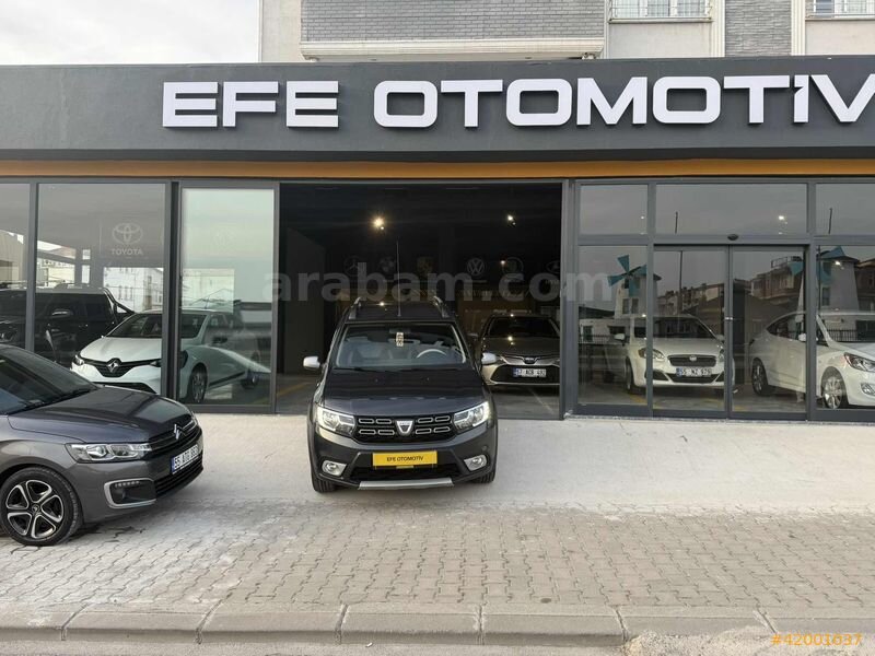 Galeriden Dacia Sandero 0.9 TCe Turbo Stepway 2020 Model Samsun 112.000 km Gri