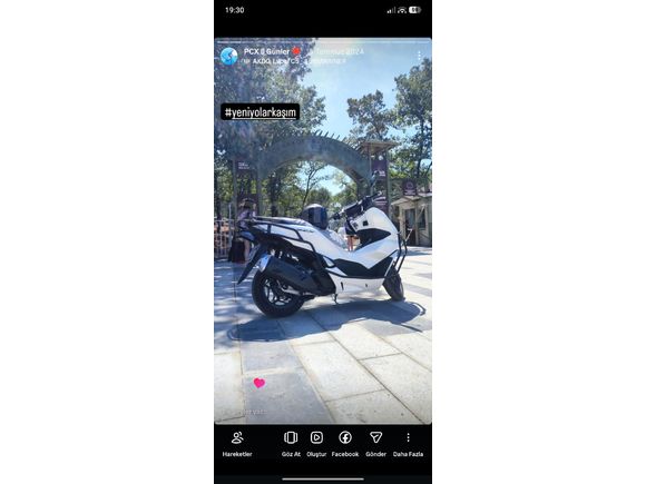 Sahibinden Honda PCX125 3500 km de