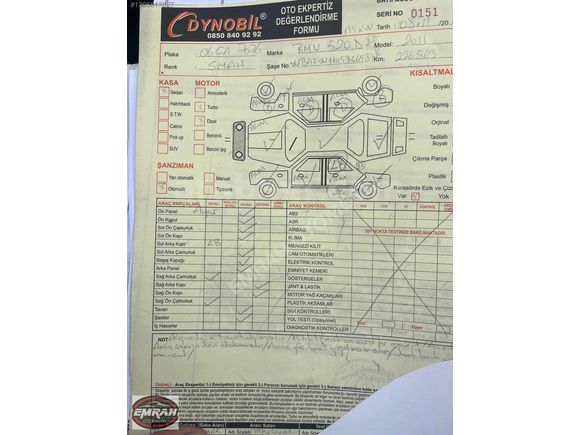 EMRAH'TAN BMW 5.20 D